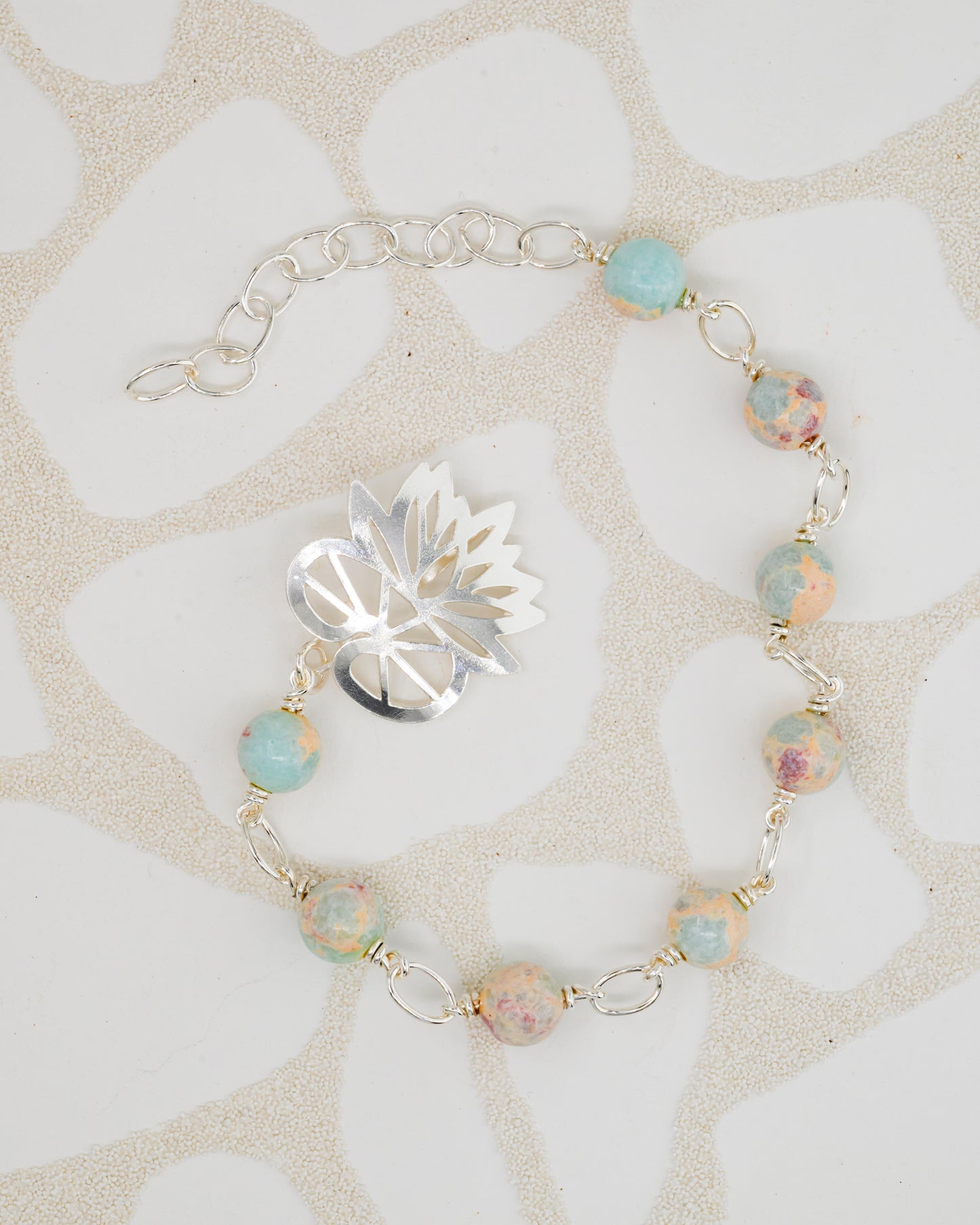 Monet & Me armbånd med amazonit