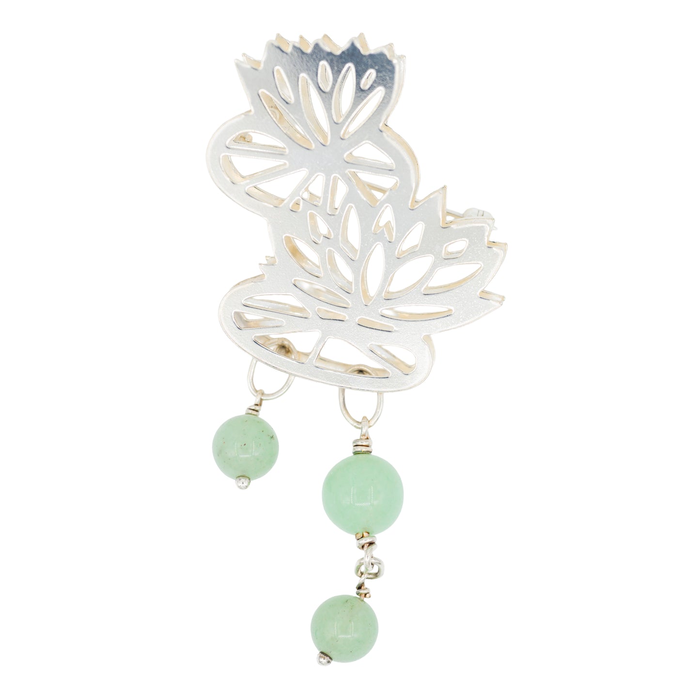 Monet & Me broche med aventuriner