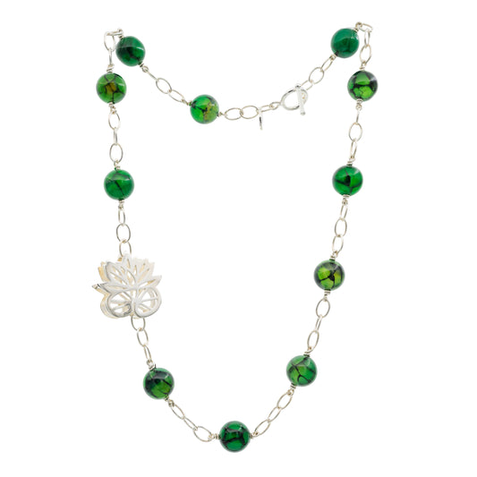 Monet & Me halskæde med skildpaddeagat