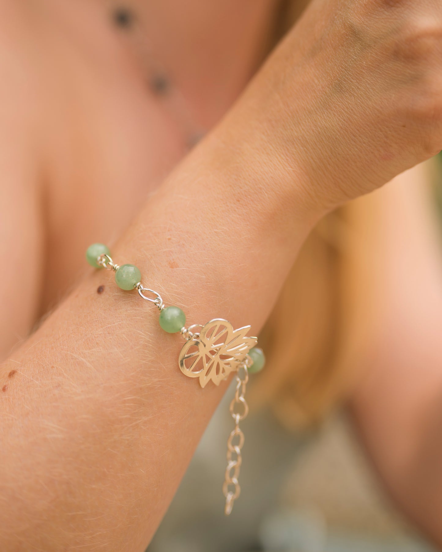 Monet & Me armbånd med aventuriner