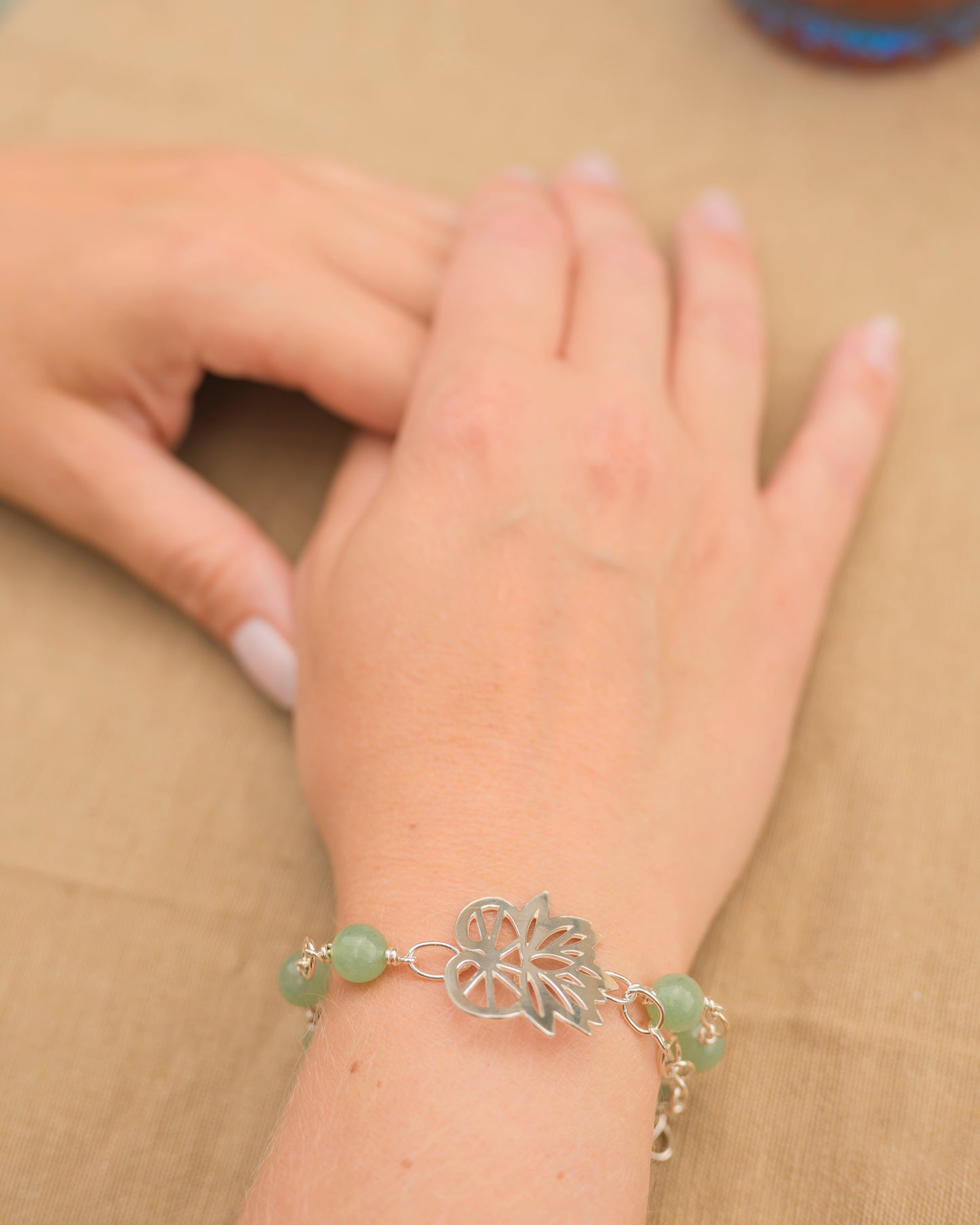 Monet & Me armbånd med aventuriner