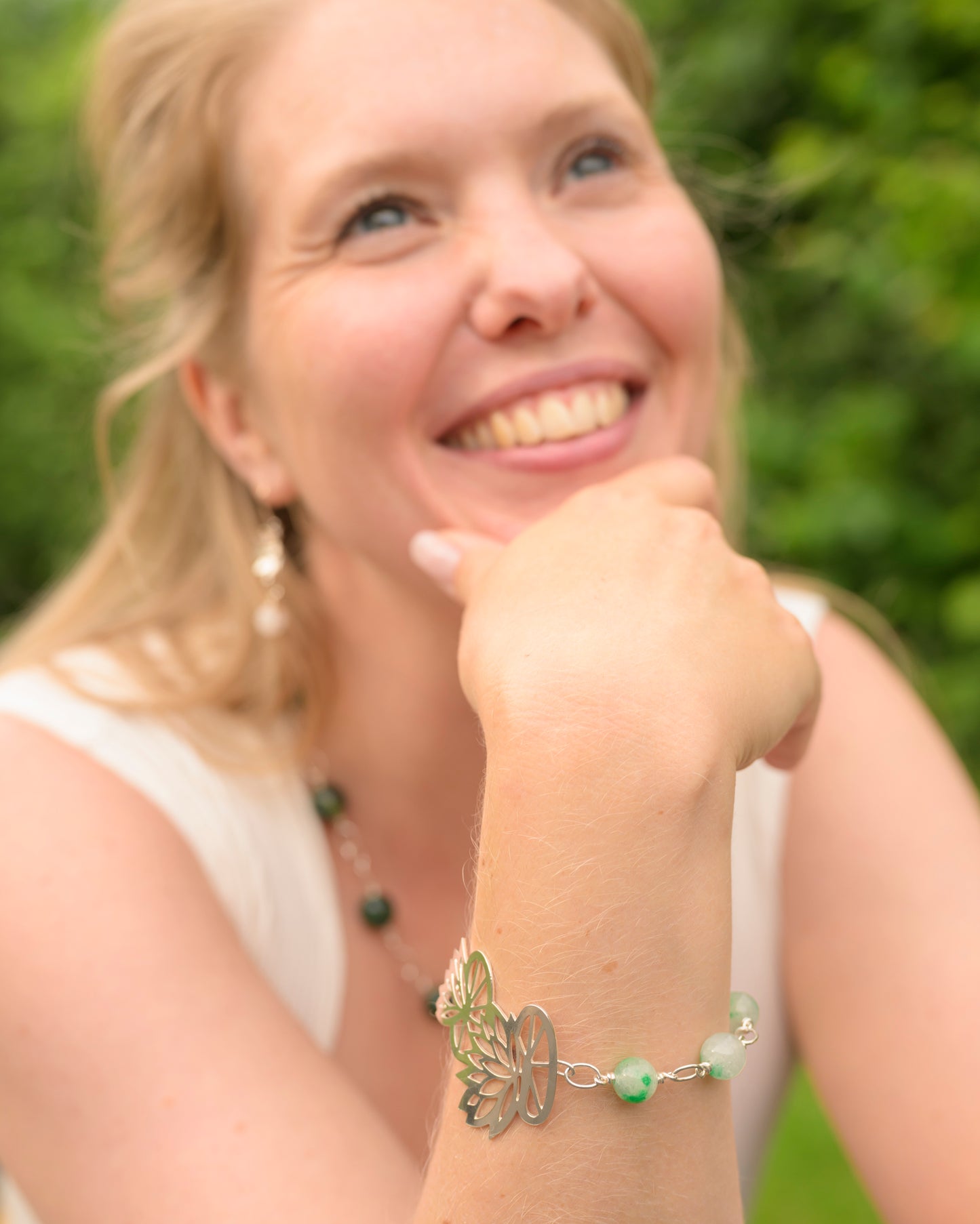 Monet & Me armbånd med aventuriner