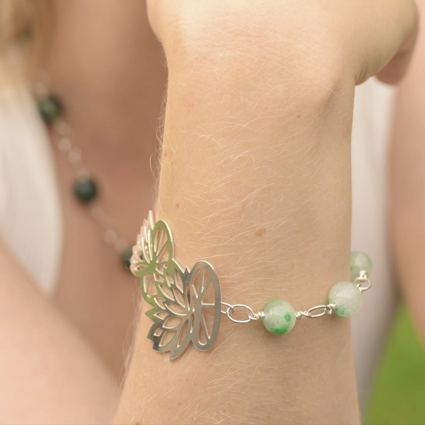 Monet & Me armbånd med aventuriner